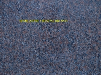 Granit semilastre_crystal_brown